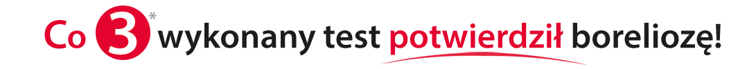 Co 3 test potwierdził boreliozę!