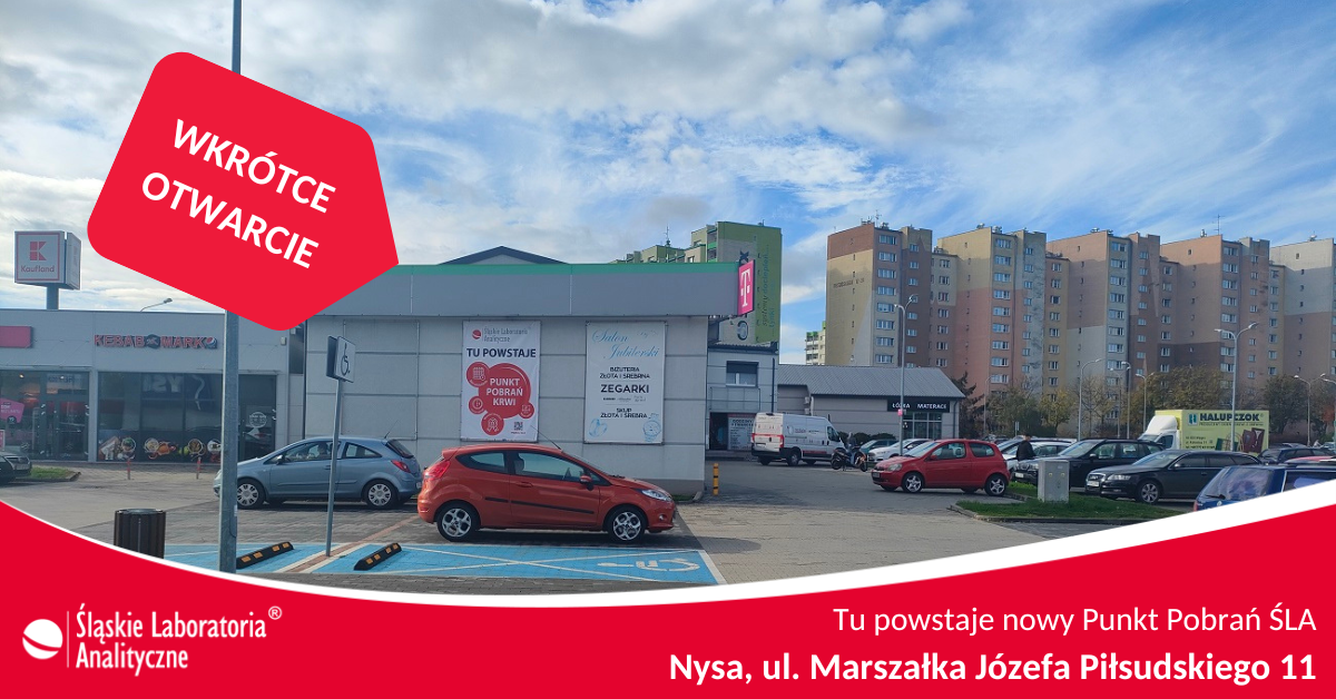 Laboratorium Nysa - wkrótce otwarcie nowego gabinetu ŚLA