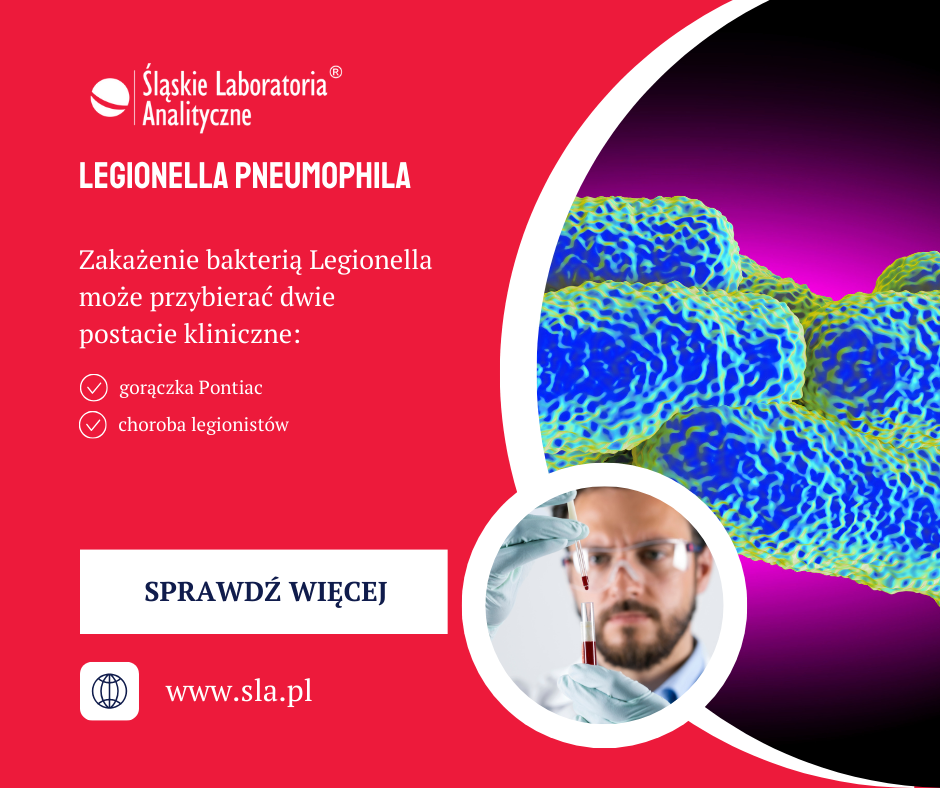 Bakteria legionella pneumophila - przyczyny, objawy i leczenie